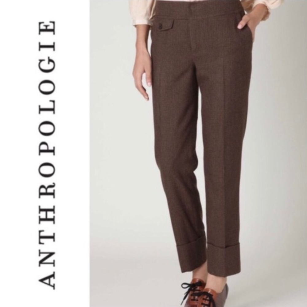 Cartonnier Anthro Dapper and Dashing Ankle Trouser